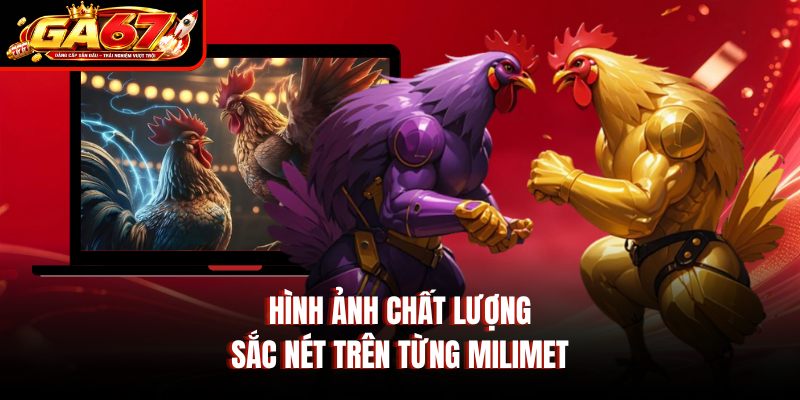Hình ảnh chất lượng sắc nét trên từng milimet