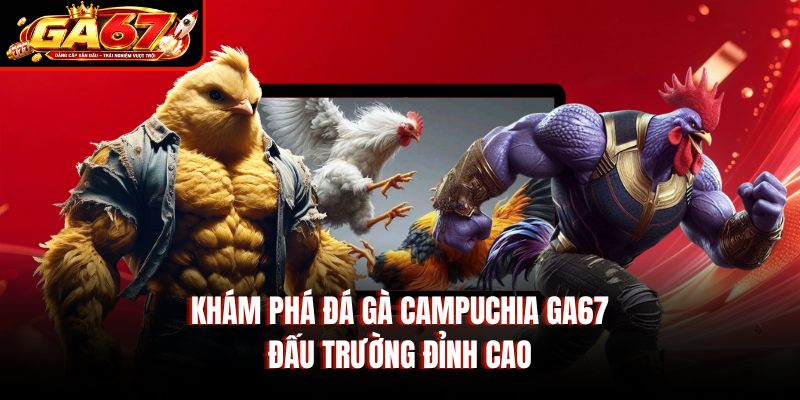 Khám Phá Đá Gà Campuchia GA67 – Đấu Trường Đỉnh Cao