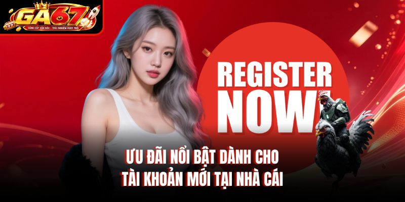 Ưu đãi nổi bật dành cho tài khoản mới tại nhà cái